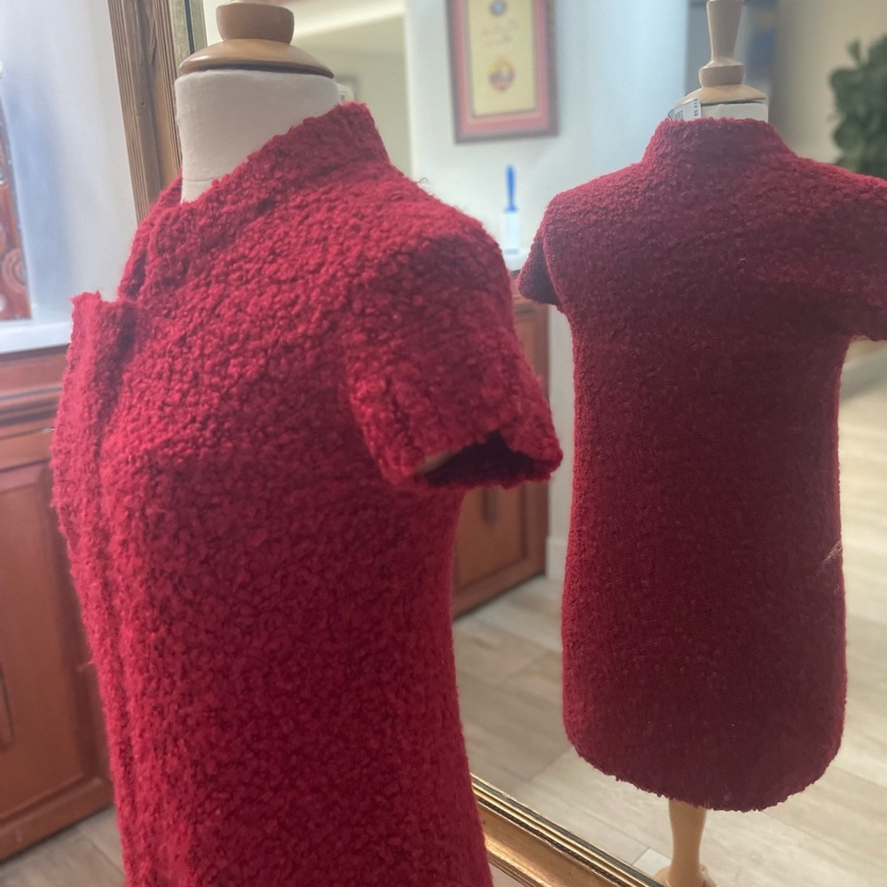 Free People Boucle Lambswool
Mohair Boucle Berry Dress Sz XS - Picture 5 of 12